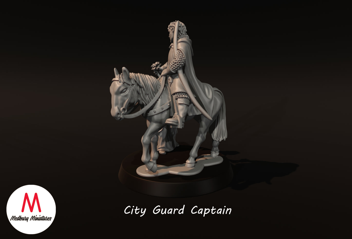 Capitaine de la garde de la ville - Medbury Miniatures