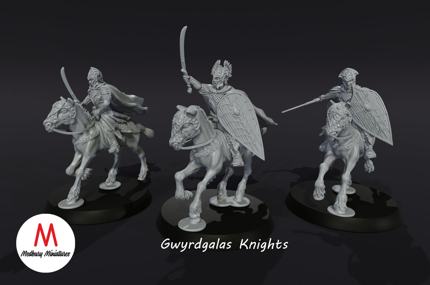 Chevaliers de Gwyrdgala 1 - Medbury Miniatures