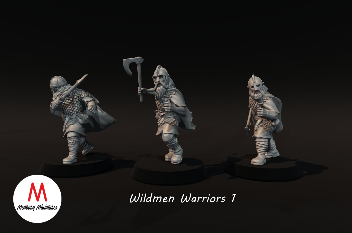 Wilde Krieger 1 - Medbury Miniatures