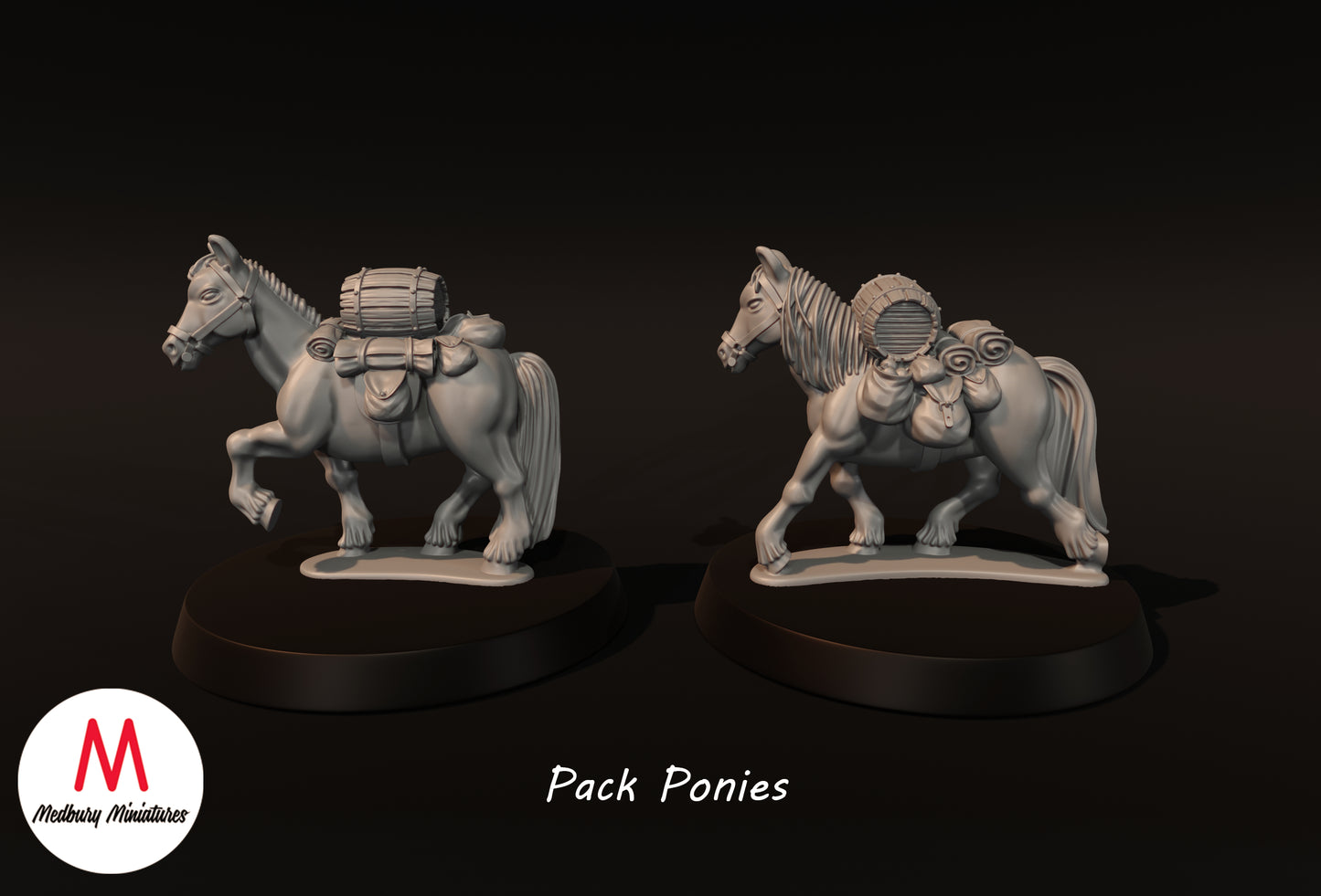 Packponys - Medbury Miniatures