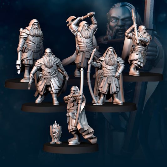 6x Kalak Dwarf Explorer - Davale Games