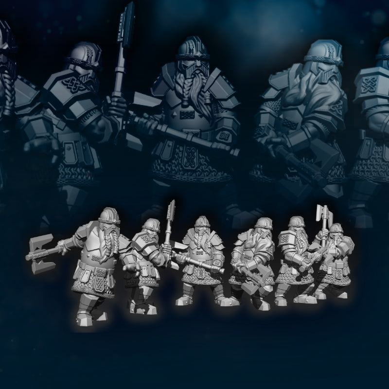 6x Kalak Guard Dwarf - Davale Games