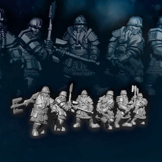 6x Kalak Guard Dwarf  - Davale Games