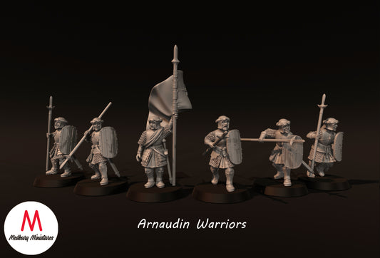 Arnaudin Warriors - Medbury Miniatures