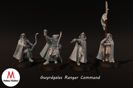 Gwyrdgalas Command - Medbury Miniatures