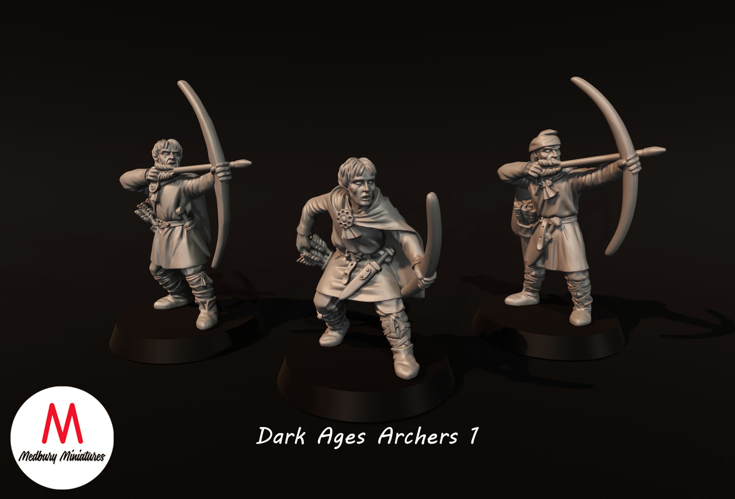 Archers des âges sombres 1 - Medbury Miniatures