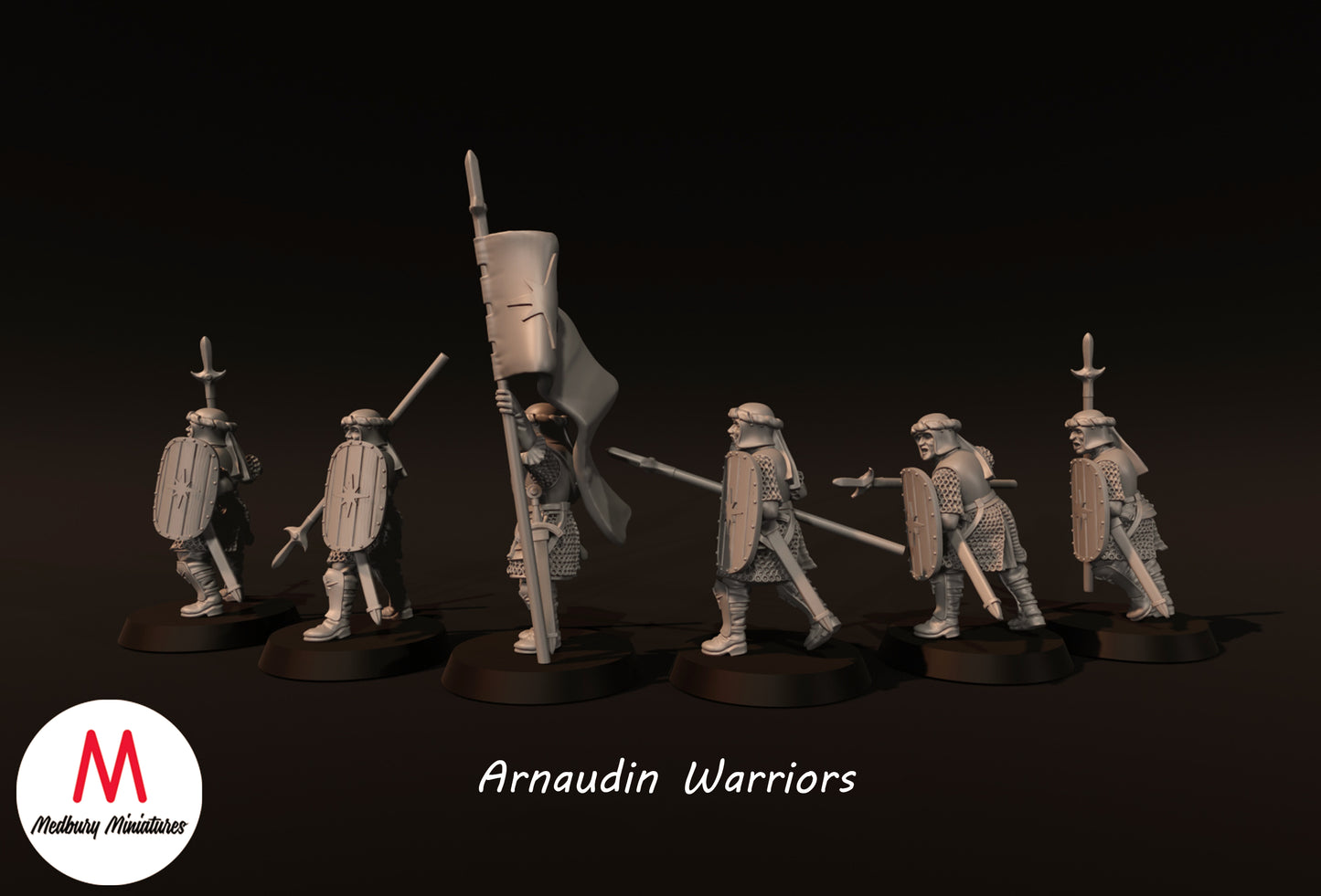 Arnaudin Warriors - Medbury Miniatures