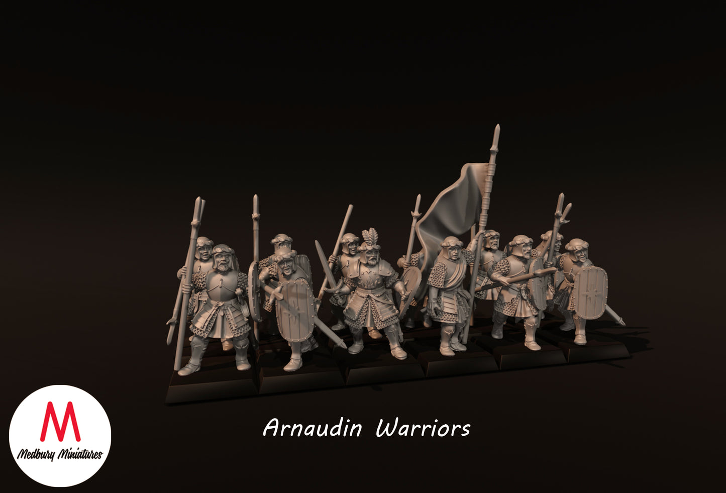 Arnaudin Warriors - Medbury Miniatures