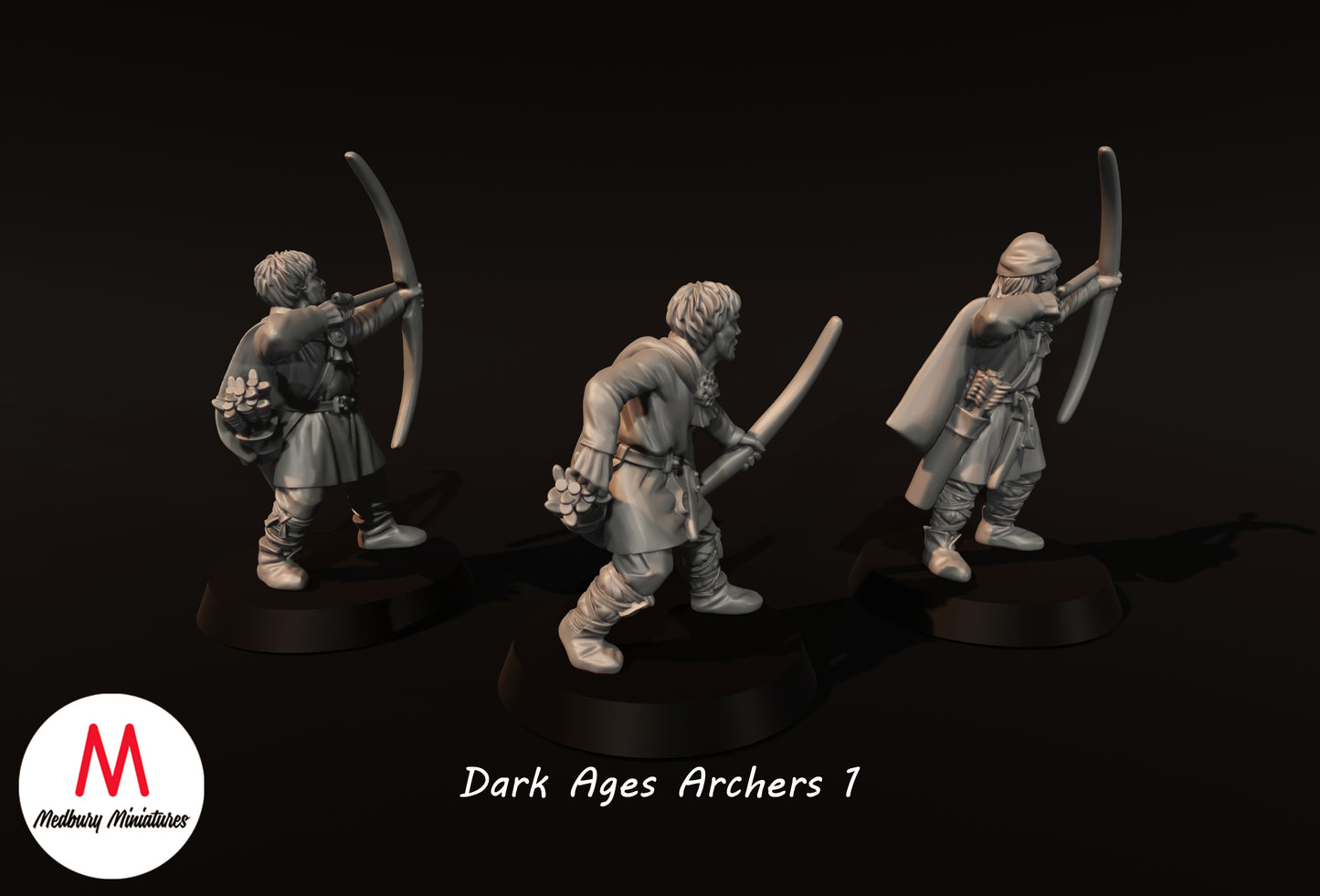 Dark Ages Archers 1 - Medbury Miniatures