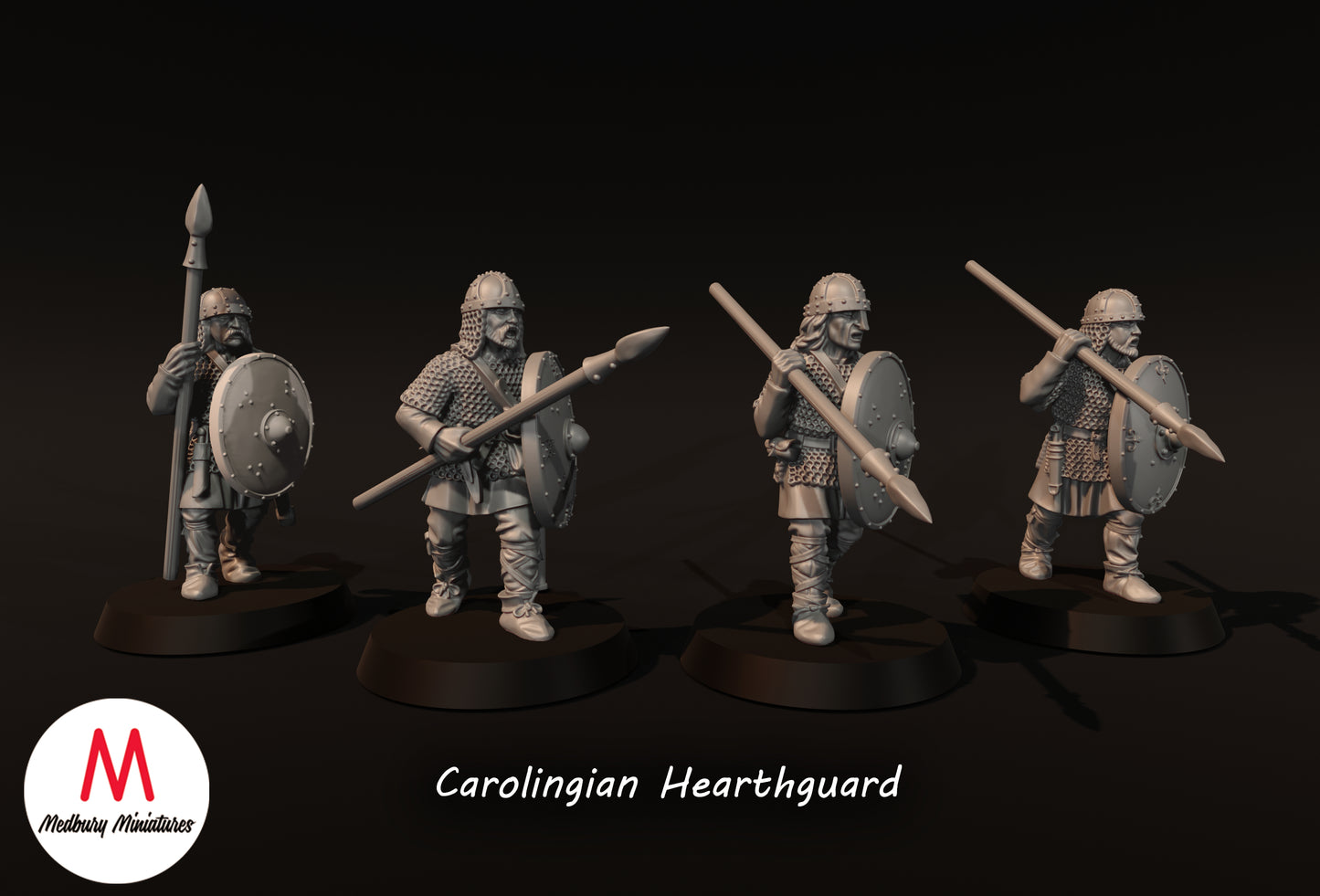 Carolingian Hearthguard - Medbury Miniatures