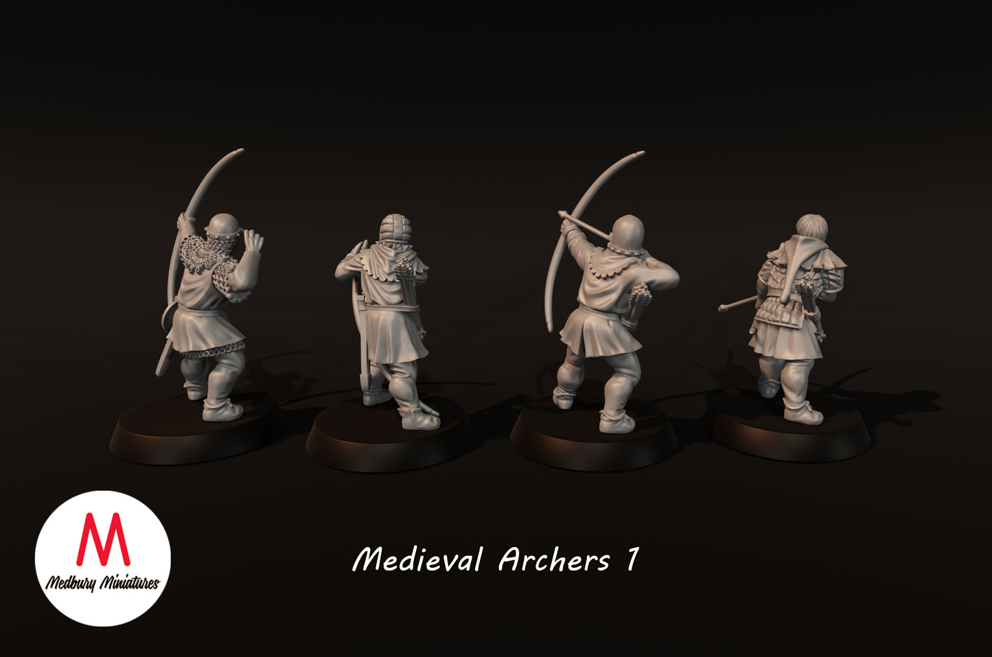 Archers médiévaux 1 - Medbury Miniatures