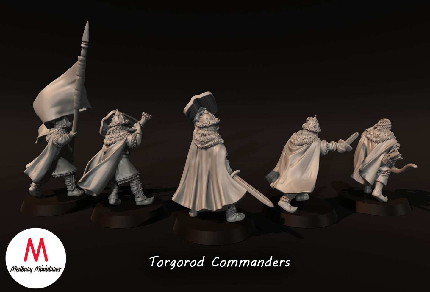 Torgorod Commanders - Medbury Miniatures