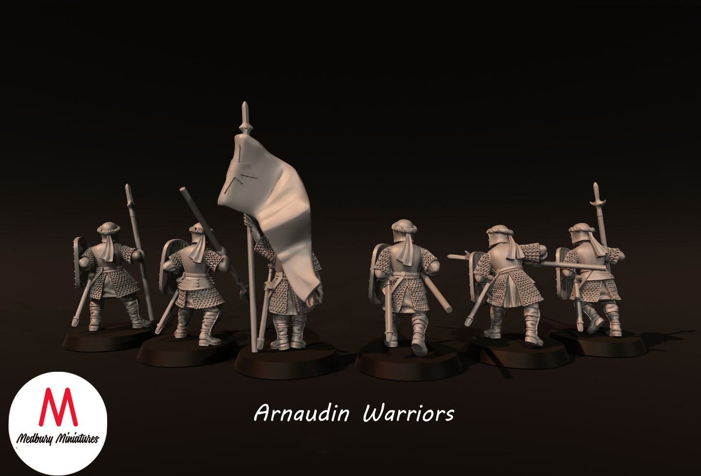 Arnaudin Warriors - Medbury Miniatures