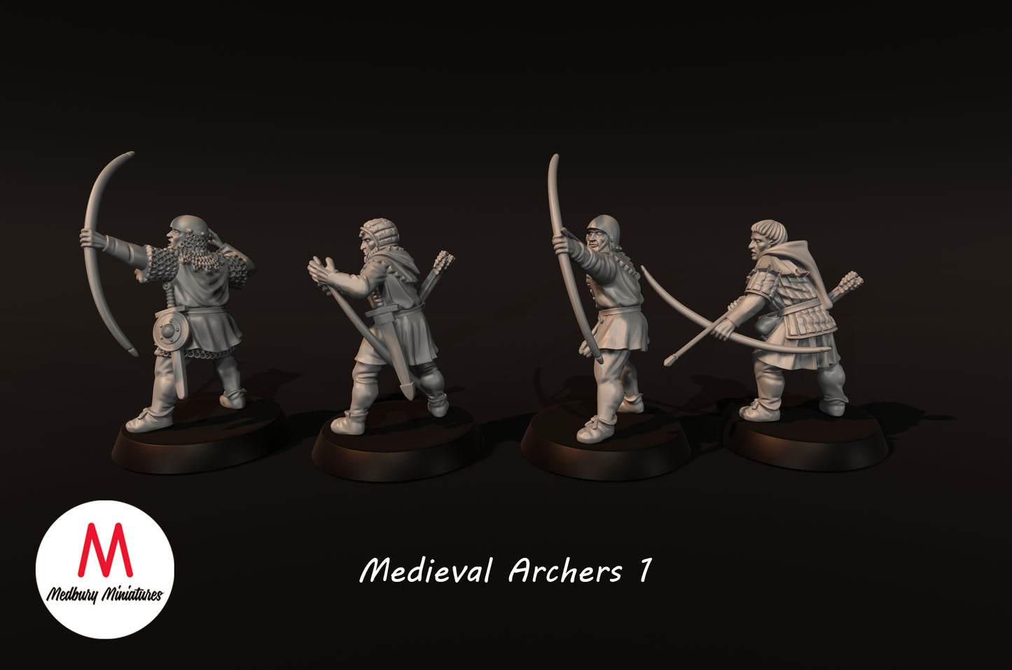 Archers médiévaux 1 - Medbury Miniatures