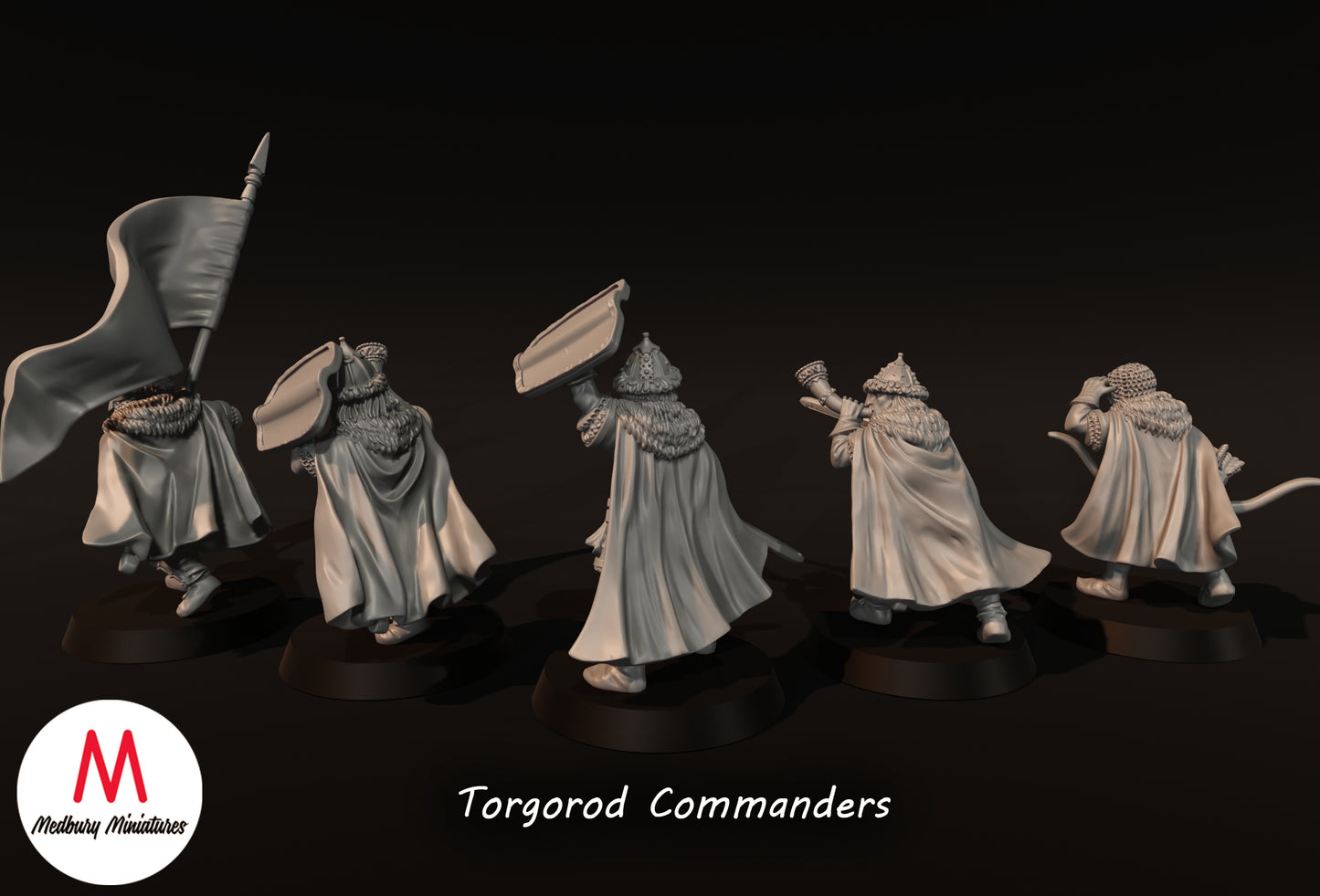 Torgorod Commanders - Medbury Miniatures