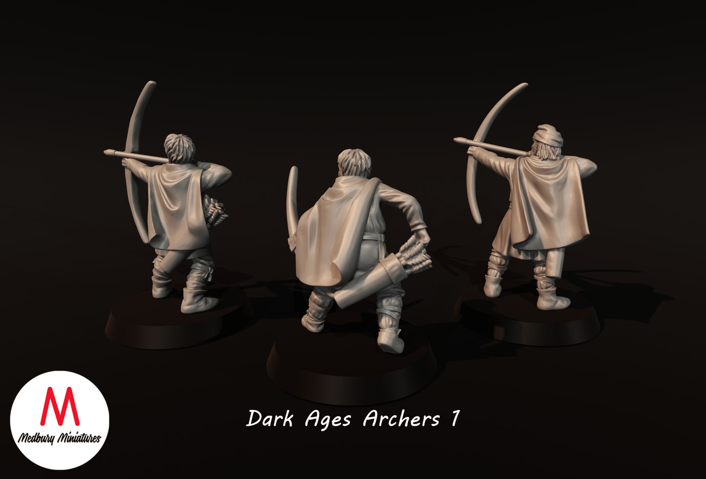 Dark Ages Archers 1 - Medbury Miniatures