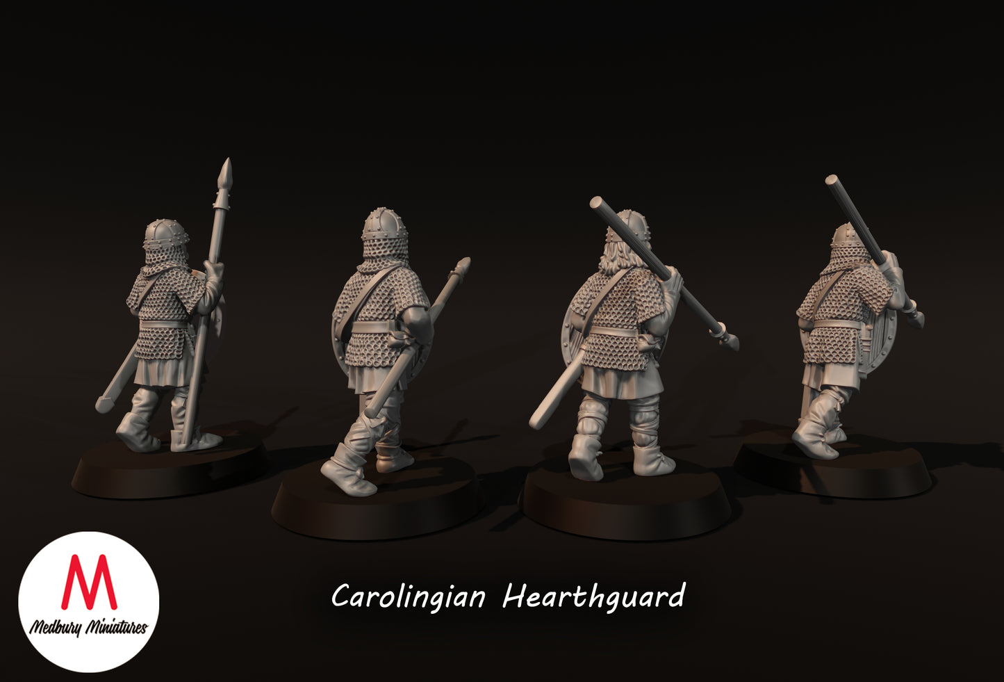 Carolingian Hearthguard - Medbury Miniatures