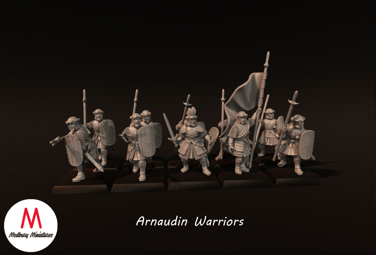 Arnaudin Warriors - Medbury Miniatures