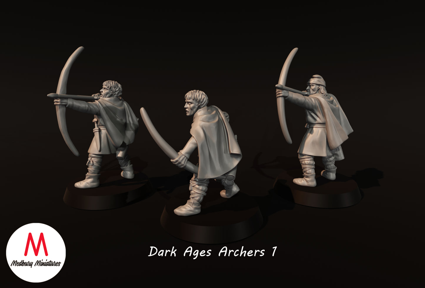 Dark Ages Archers 1 - Medbury Miniatures