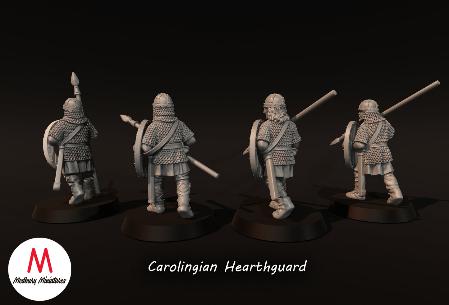 Carolingian Hearthguard - Medbury Miniatures