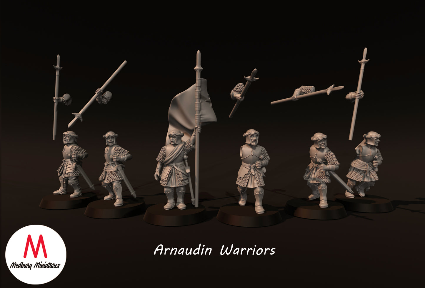 Arnaudin Warriors - Medbury Miniatures