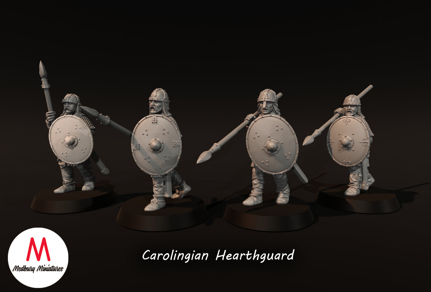 Carolingian Hearthguard - Medbury Miniatures