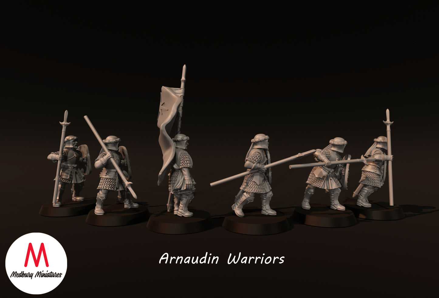 Arnaudin Warriors - Medbury Miniatures