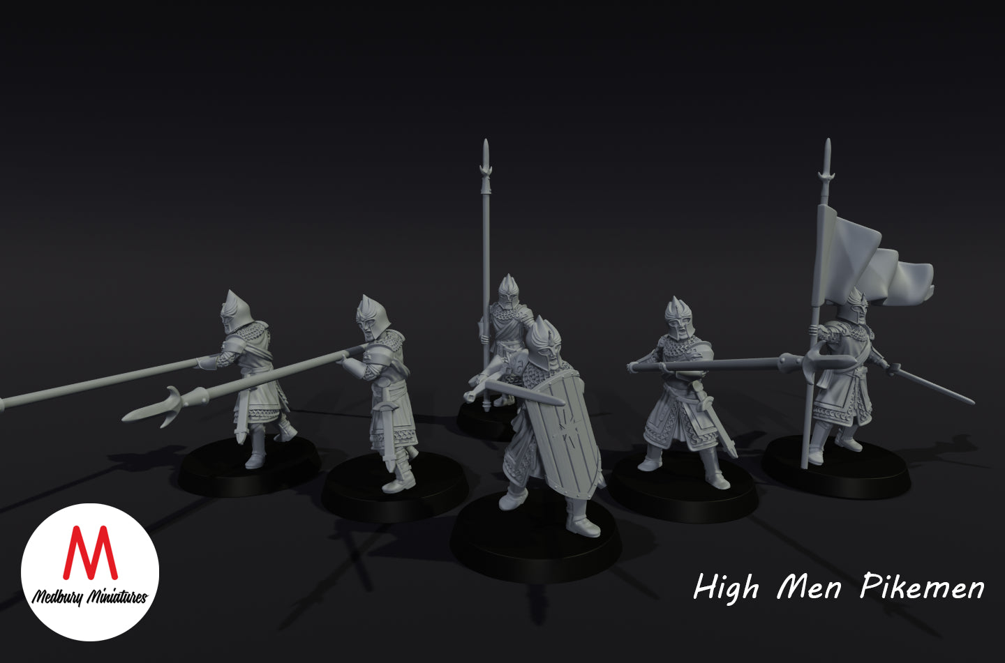 Hohe Pikeniere - Medbury Miniatures