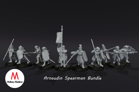 Arnaudin Spearmen Bundle - Medbury Miniatures