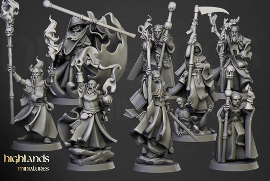 Houses of Magic - Wizards of the Empire of Sun - Highlands Miniatures