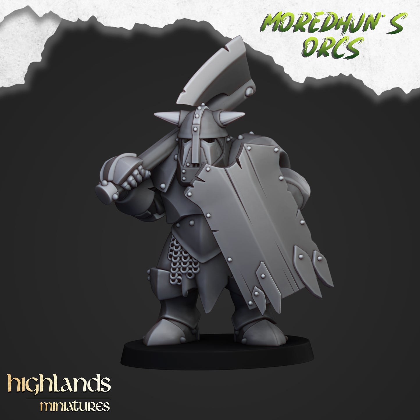 Armoured Orcs - Highlands Miniatures