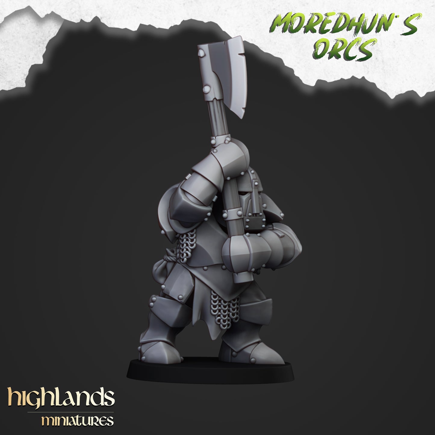 Armoured Orcs - Highlands Miniatures