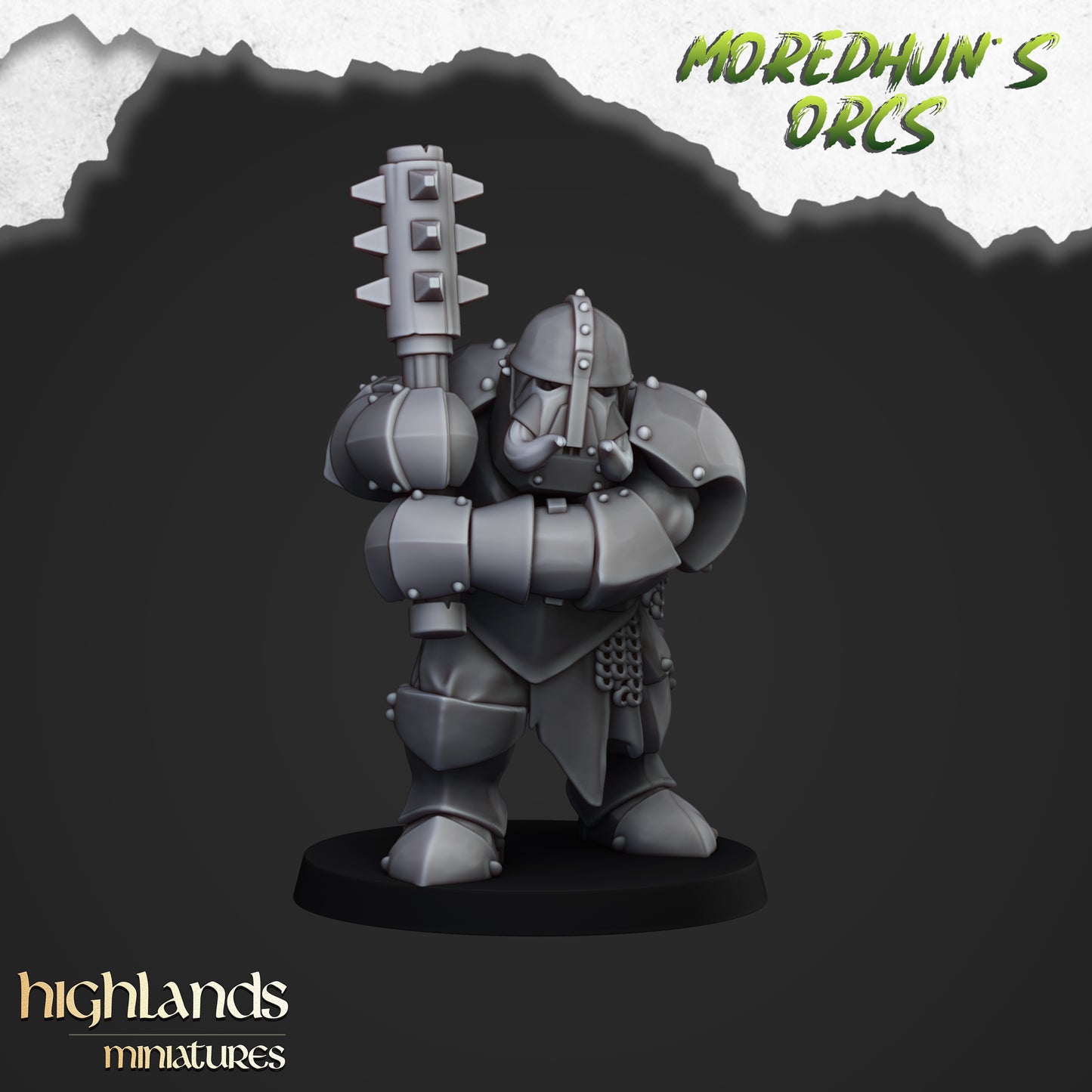 Armoured Orcs - Highlands Miniatures