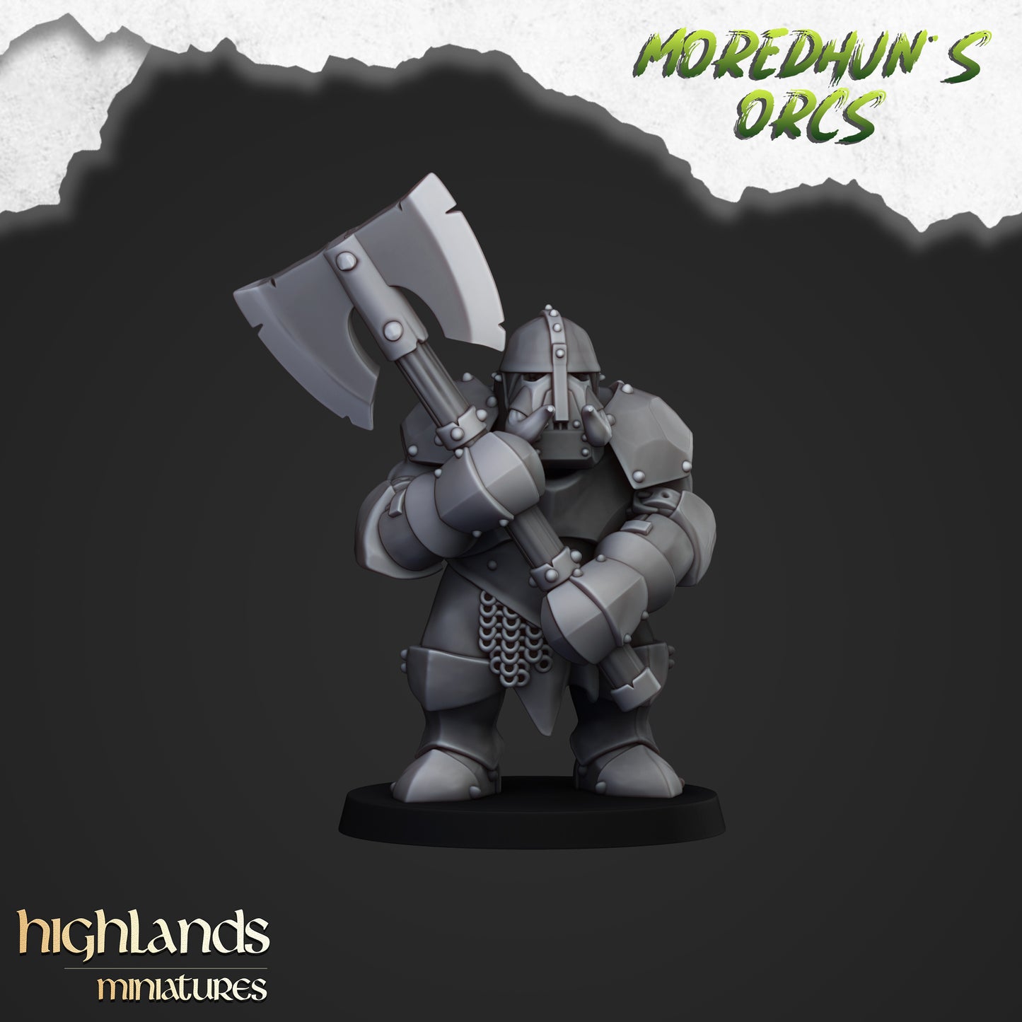 Armoured Orcs - Highlands Miniatures