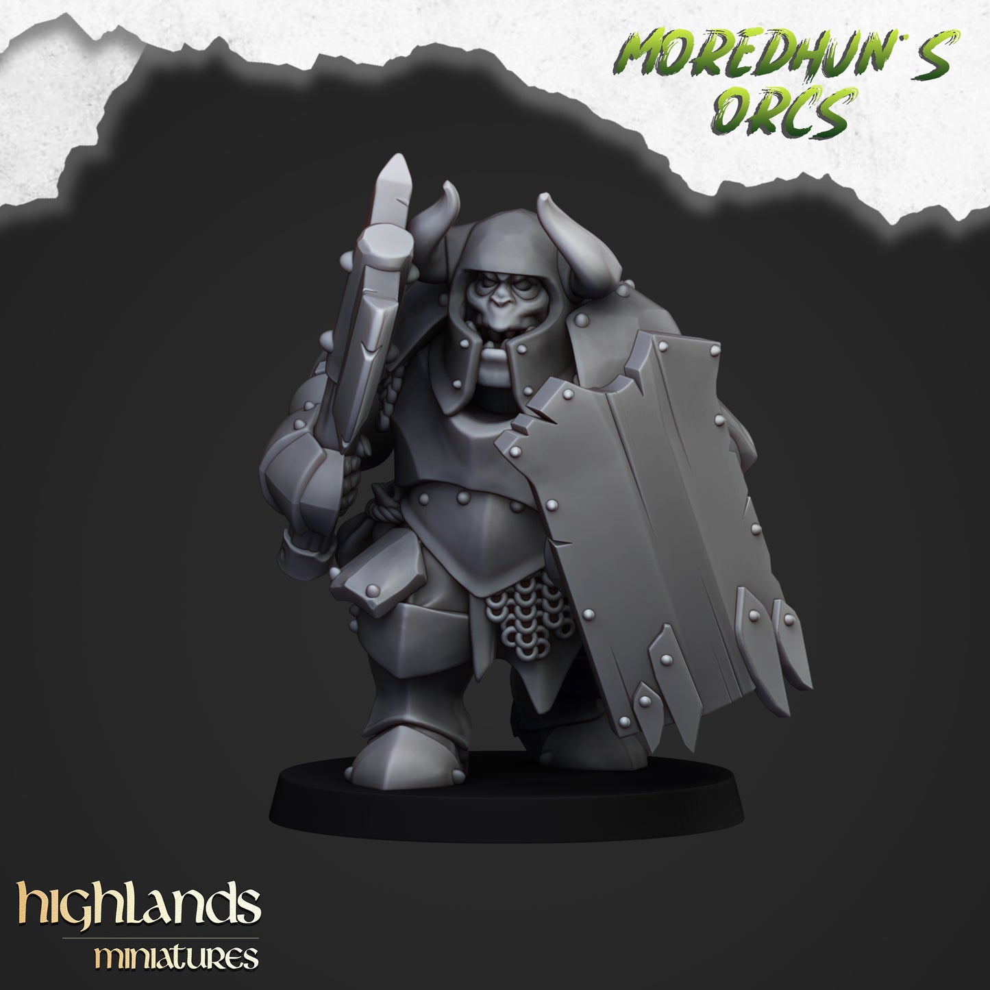 Armoured Orcs - Highlands Miniatures