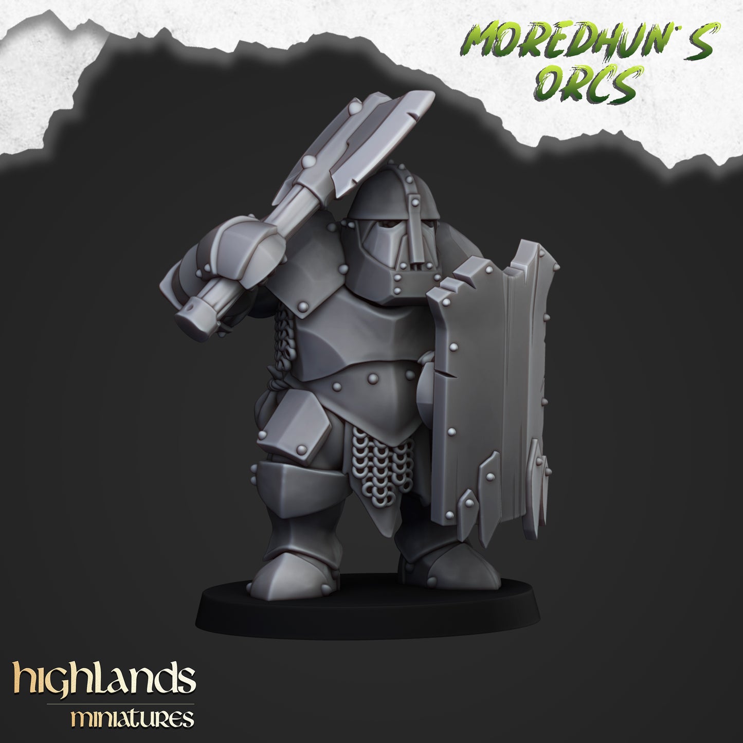 Armoured Orcs - Highlands Miniatures