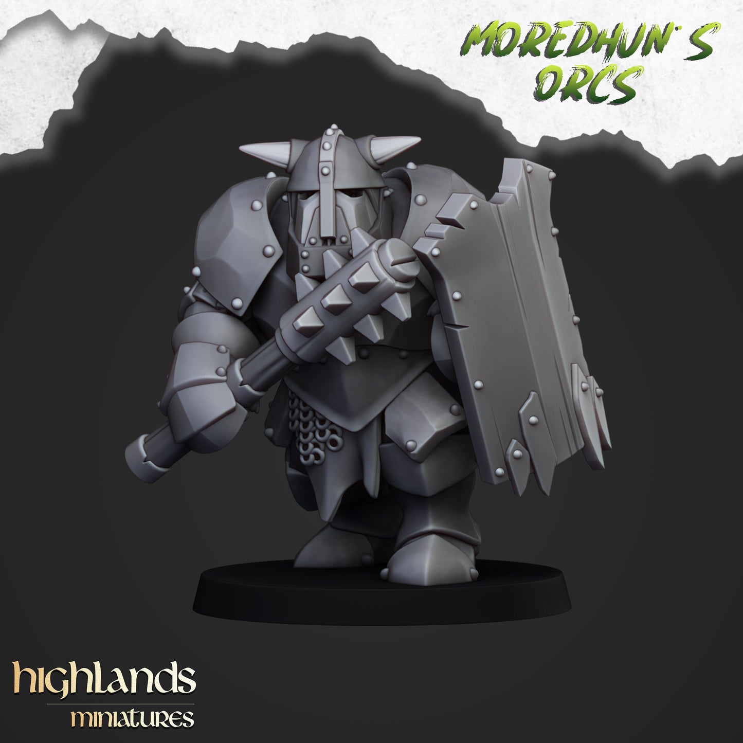 Armoured Orcs - Highlands Miniatures