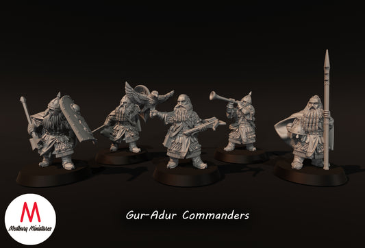 Gur-Adur-Kommandanten - Medbury Miniatures