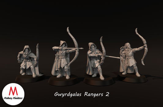 Rangers de Gwyrdgala 2 - Medbury Miniatures