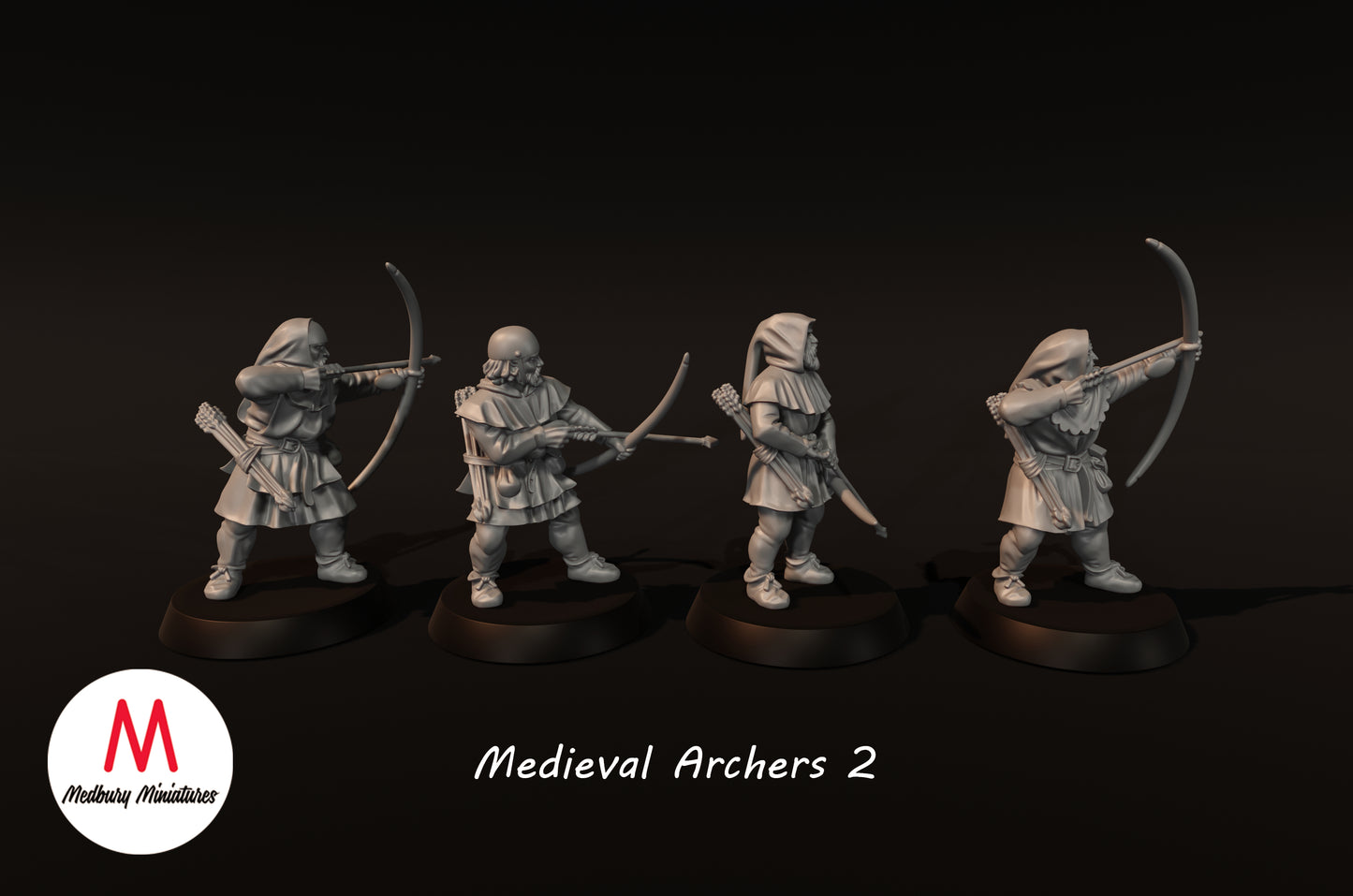 Archers médiévaux 2 - Medbury Miniatures