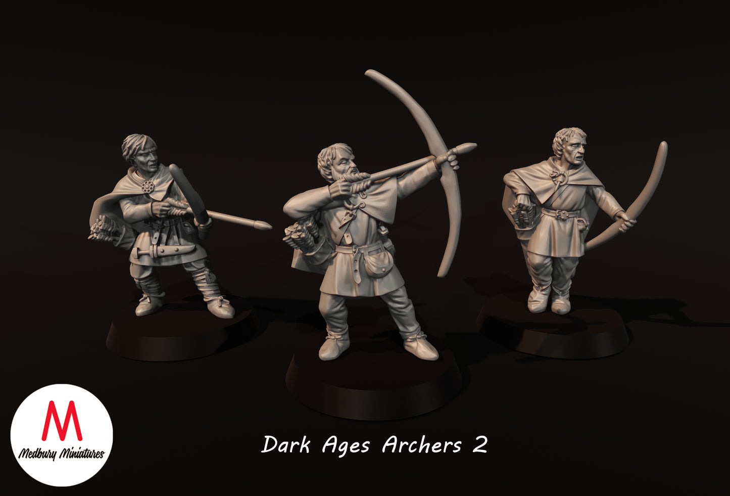 Archers des âges sombres 2 - Medbury Miniatures