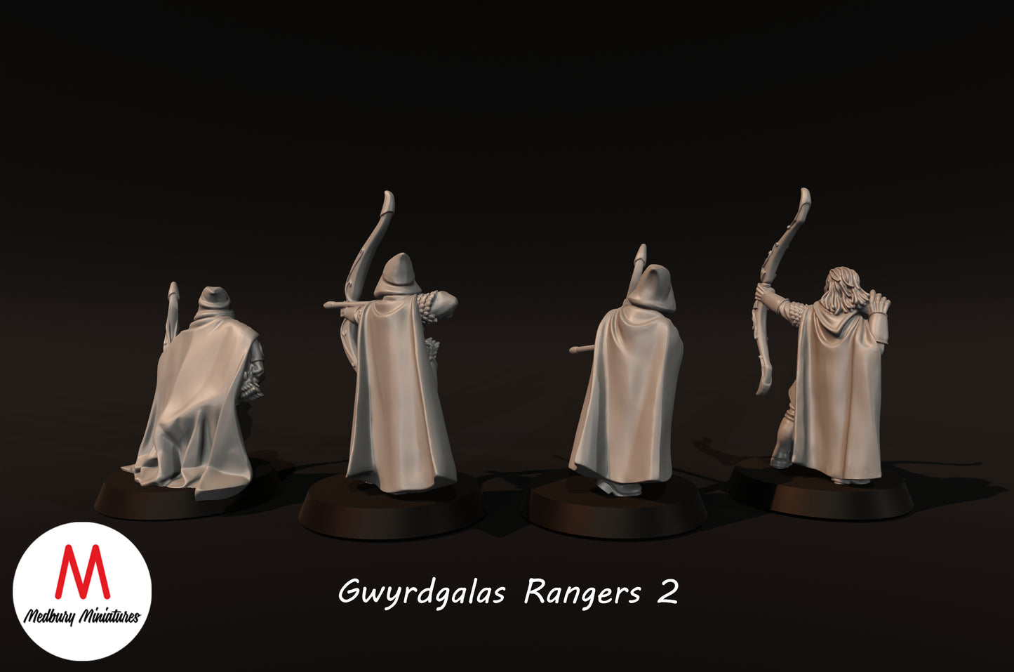 Gwyrdgalas Rangers 2 - Medbury Miniatures