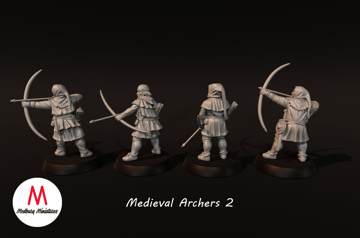 Archers médiévaux 2 - Medbury Miniatures