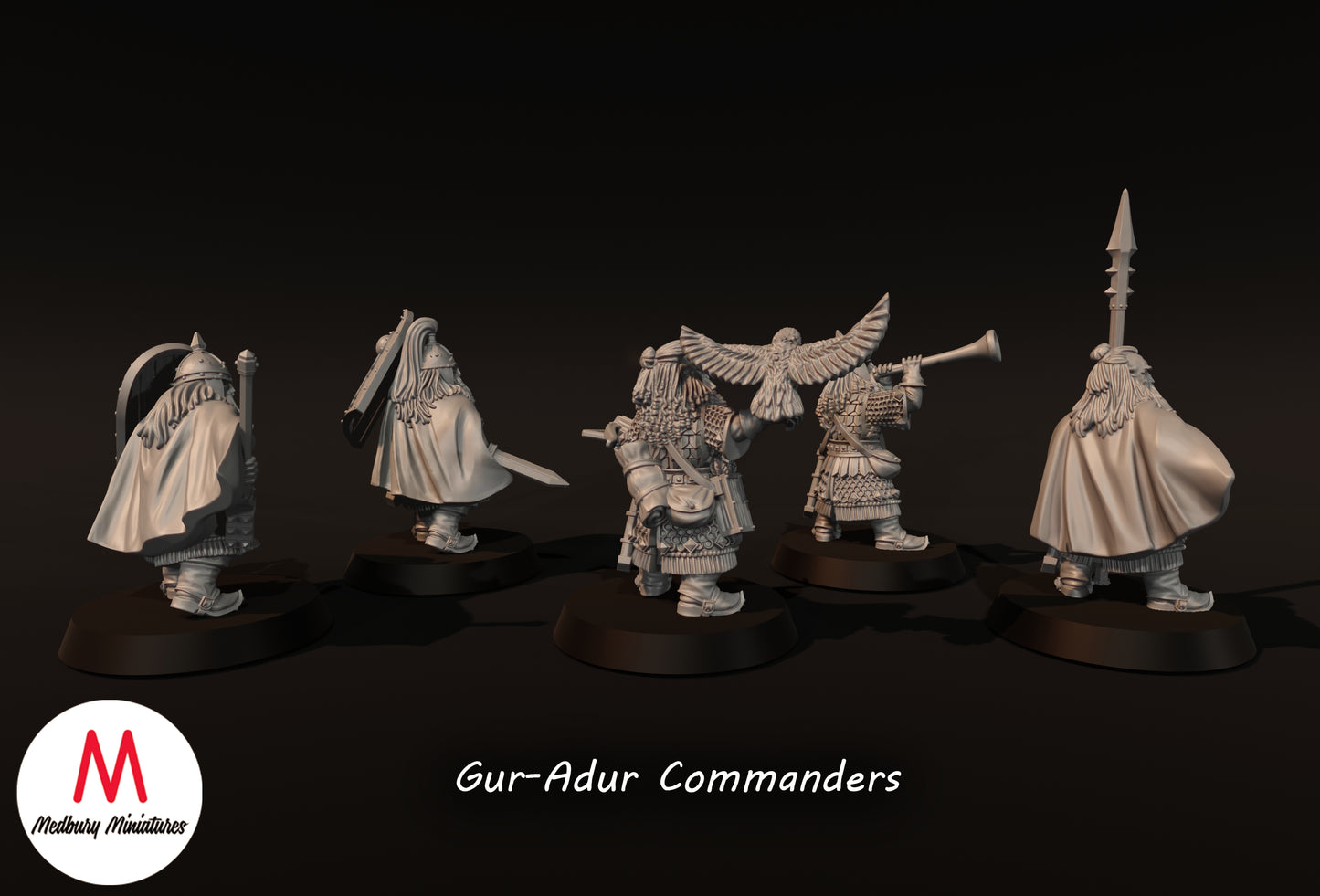 Gur-Adur Commanders - Medbury Miniatures