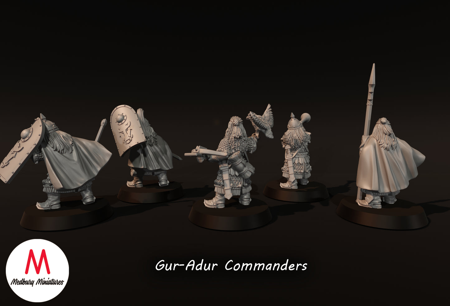 Gur-Adur Commanders - Medbury Miniatures