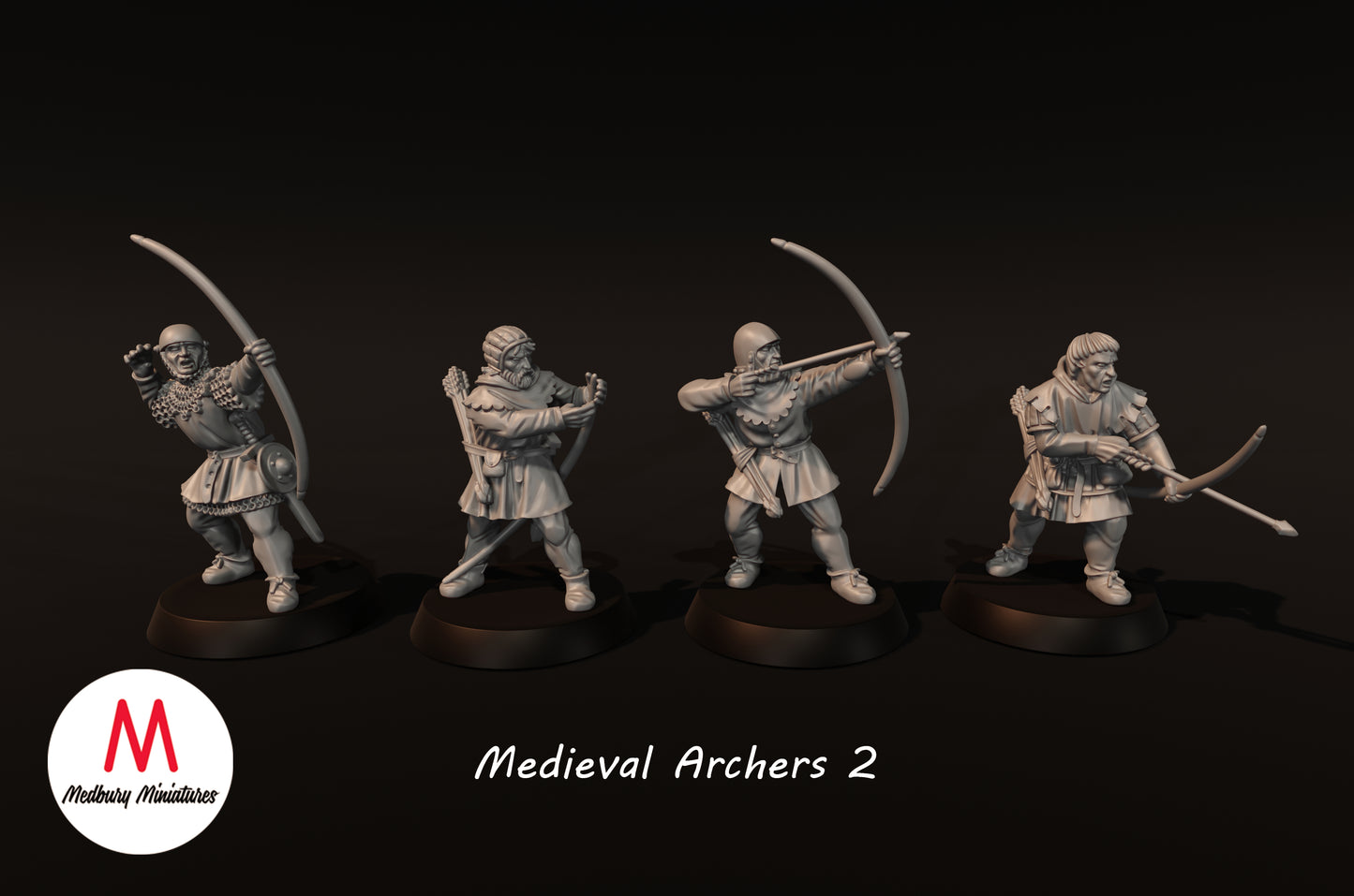 Archers médiévaux 2 - Medbury Miniatures