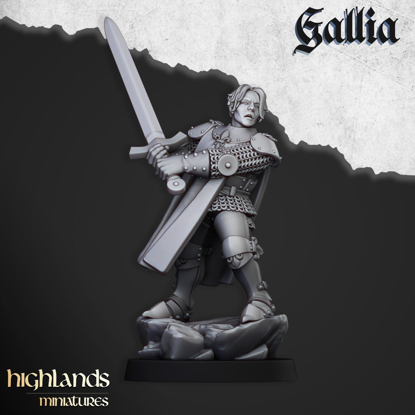 Baroness of Gallia - Highlands Miniatures