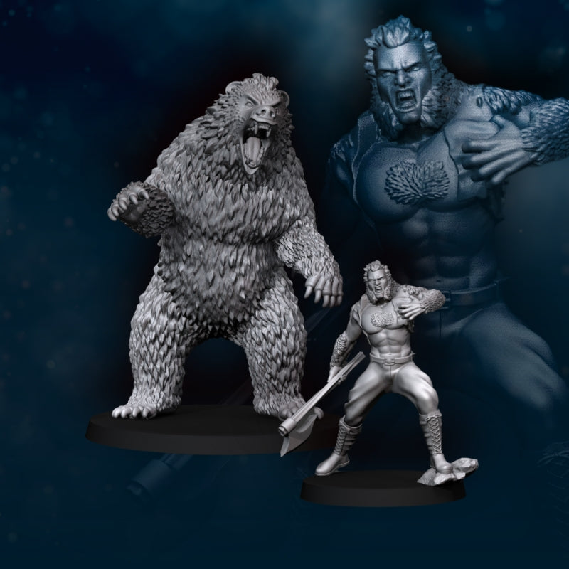 Bear and Human Form - Davale Games