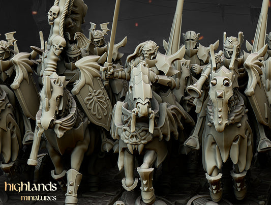 Chevaliers vampires - Miniatures des Highlands Patreon