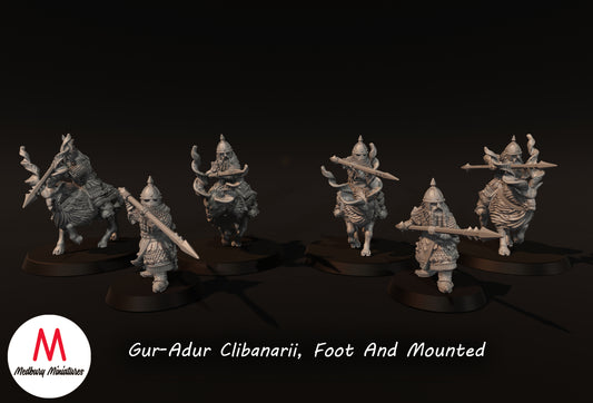 Gur-Adur Clibanarii, zu Fuß und beritten - Medbury Miniatures